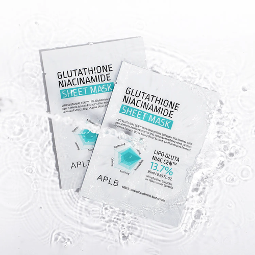 APLB Glutathione Niacinamide Sheet Mask 25ml * 3ea